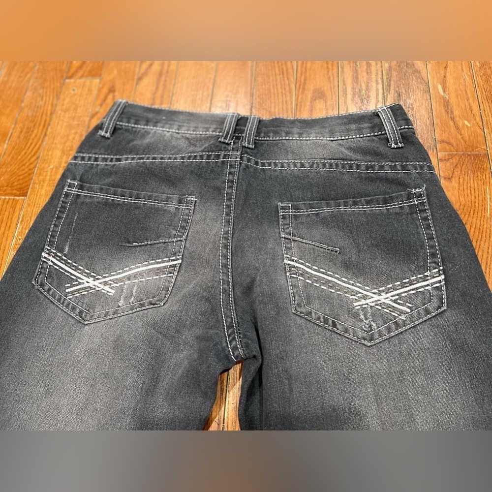 Classic Black Straight Leg Jeans for Women - Picture 4 of 16